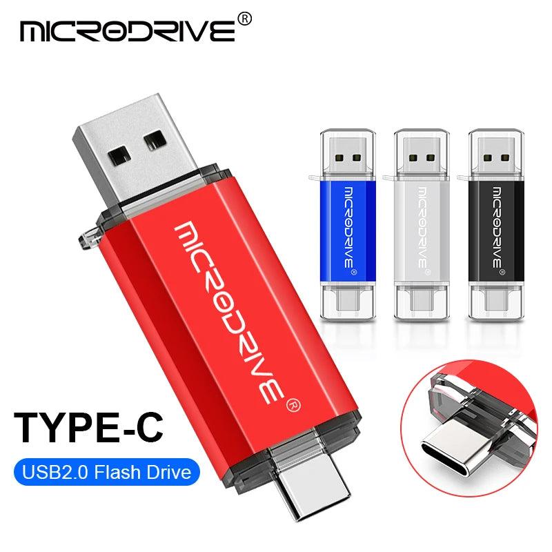 Adaptador USB - Tipo C - 128GB|64GB|32GB|16GB|8GB|4GB